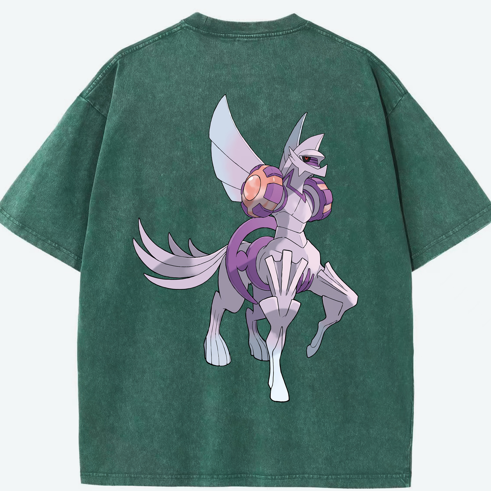（画像用） ポケットモンスター Pokémon 綿100% ヴィンテージ風 半袖Tシャツ（背面プリント）